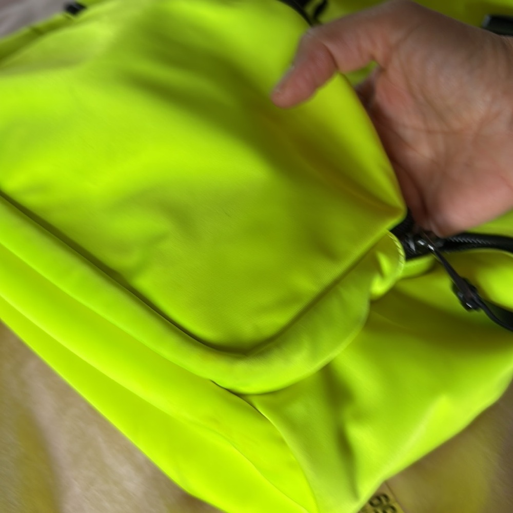 Michael Kors neon yellow backpack - Picture 13 of 15